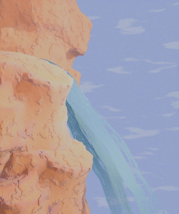 Cliffside Waterfall