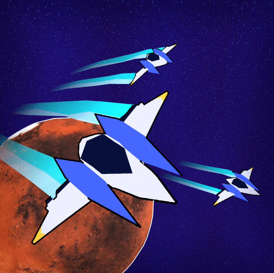 Star Fox Low Poly Creation- Fan Art
